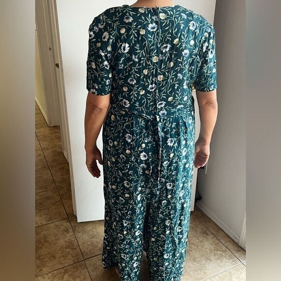 Vintage NWT JC Penny Halmode Petite Romper/Jumpsuit with Shoulder Pads - Picture 4 of 7